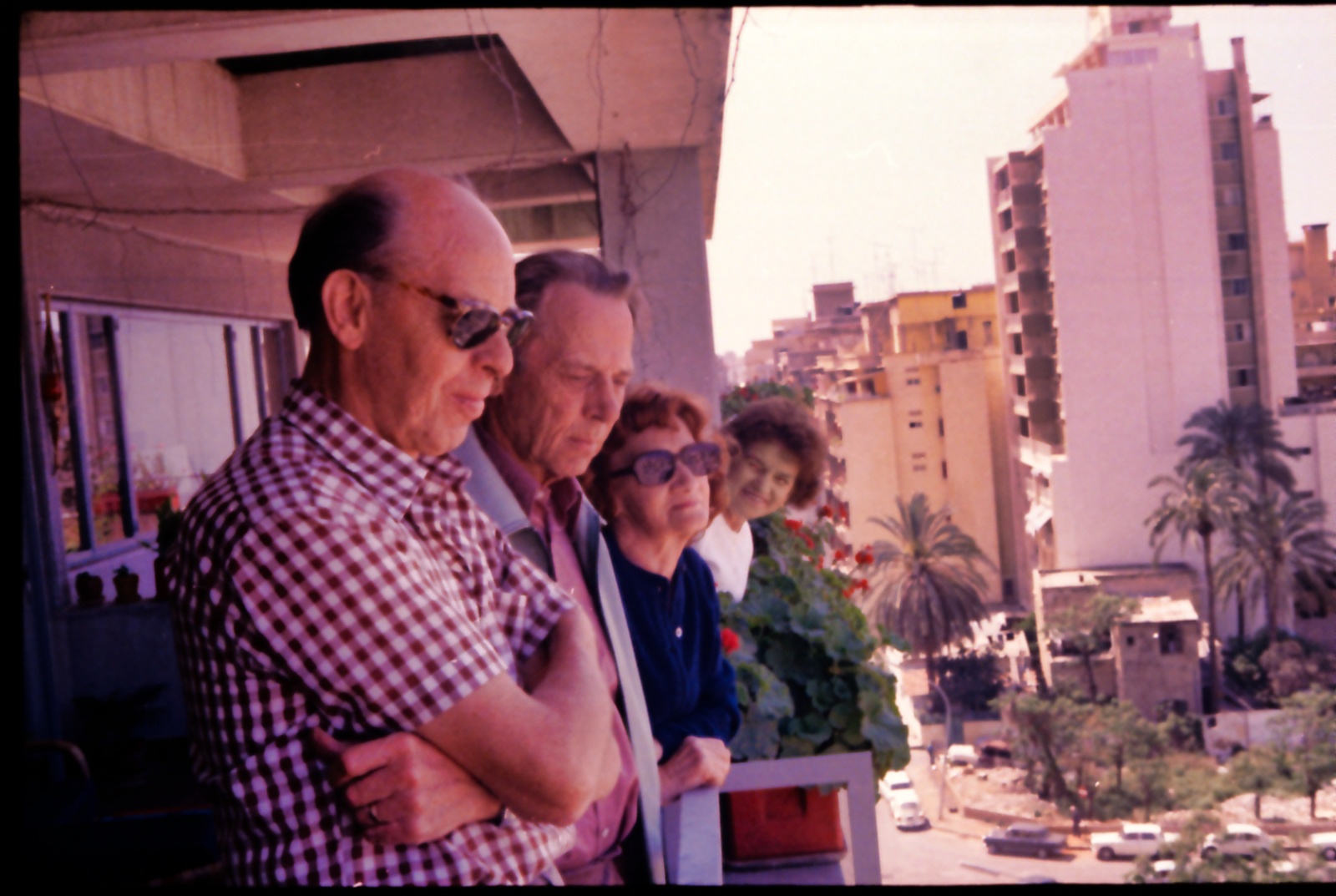 Far og mor besøg 1974